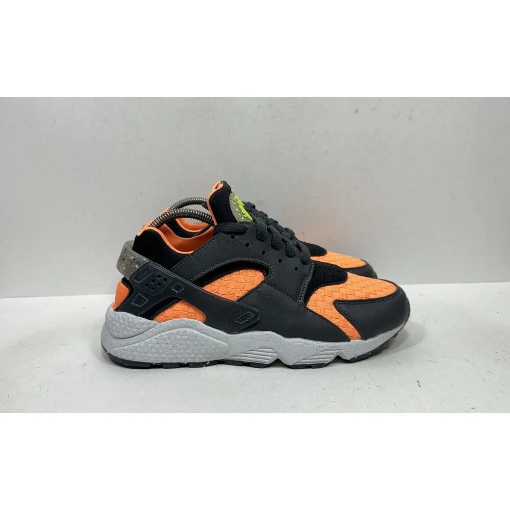 Nike Air‎ Huarache Crater PRM Halloween Black Orange DQ5013-001 Men's Size 8